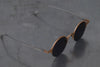 Rigards RG1093TI series titanium alloy sunglasses titanium alloy frame salmon fillet Rigards copper titanium handmade round frame glasses RG0131CU series red/dark gray lenses